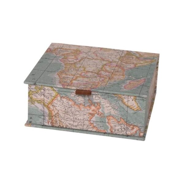 Allesklarschiff Kiste mit Deckel Landkarte 1